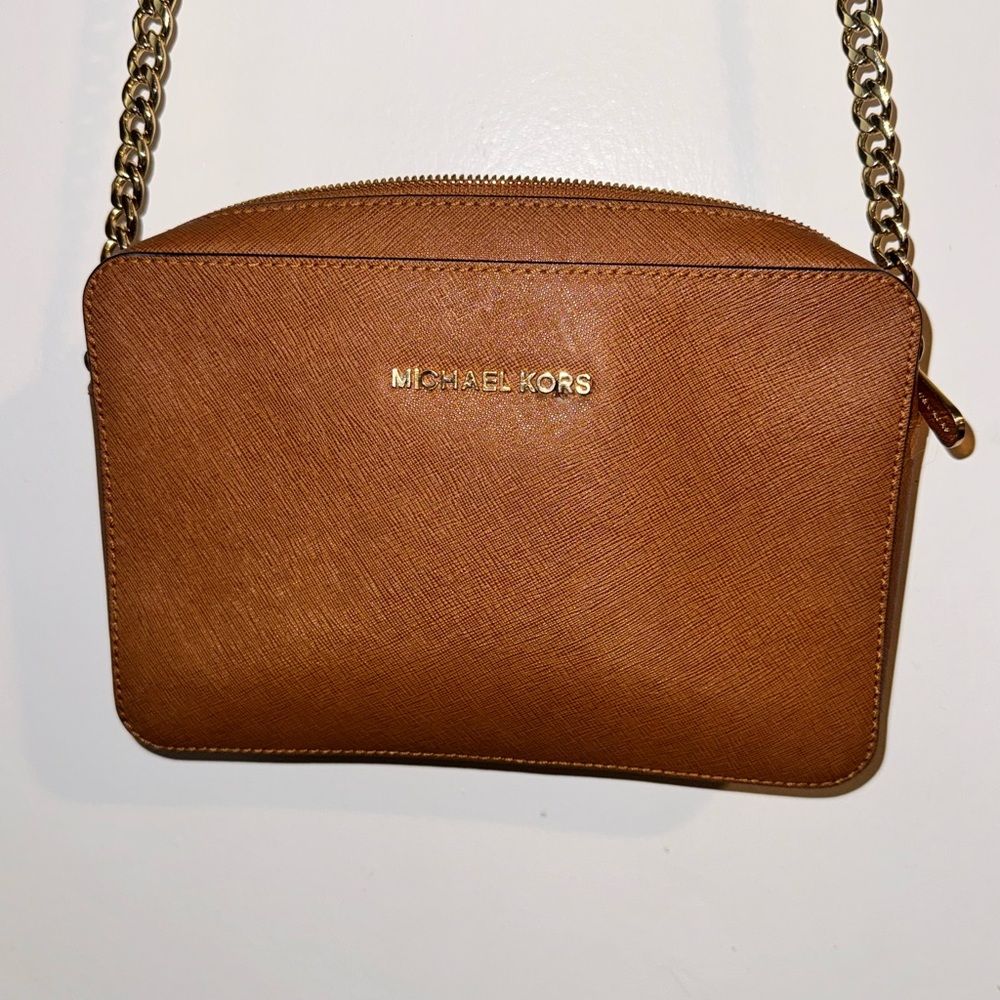 Michael Kors Tan Crossbody Bag